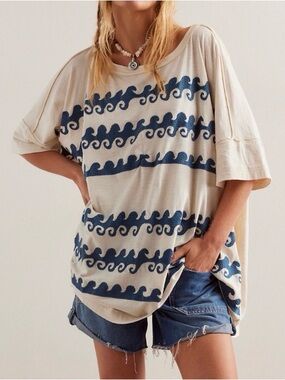 We The Free by Free People: Chill Vibes Tee NWOT